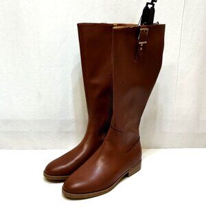 Time And Tru Tall Riding Boots 9W Wide Calf Memory Foam Memory Foam Man Made NWT